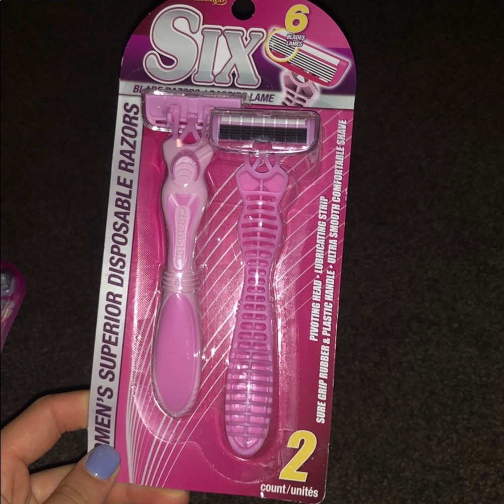 2 pack of razors